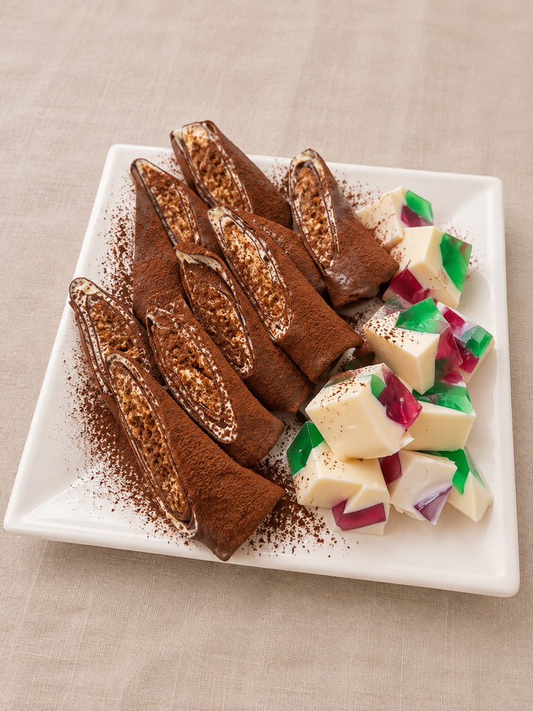 Platou Clătite Tiramisu